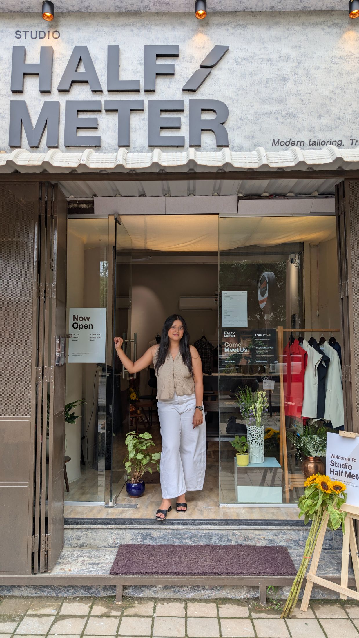 Studio Half Meter storefront, Balewadi, Pune